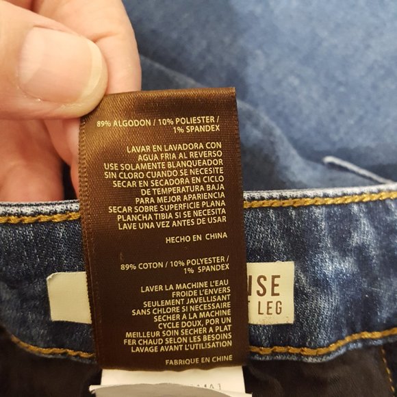 Kut from the Kloth High Rise Crop Straight Leg Jeans Size 6 - Picture 12 of 13